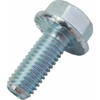 Болт с фланцем ЦКИ DIN 6921, М8х20, рифленый, 8.8, Ц, 100 шт. 68075