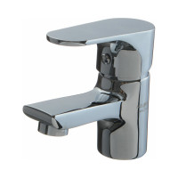 Смеситель для умывальника Melodia della vita Rock картридж 35 мм низкий, поворотный аэратор 69716