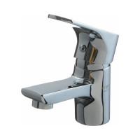 Смеситель для умывальника Melodia della vita Rock картридж 35 мм низкий, поворотный аэратор 69716