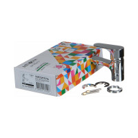 Смеситель для умывальника Melodia della vita Rock картридж 35 мм низкий, поворотный аэратор 69716