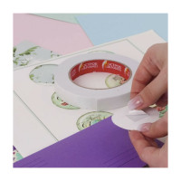 Двусторонняя клейкая лента Остров сокровищ 19 мм х 5 м, на вспененной основе, 1 мм, прочная 606420