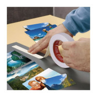 Двусторонняя клейкая лента Остров сокровищ 19 мм х 5 м, на вспененной основе, 1 мм, прочная 606420