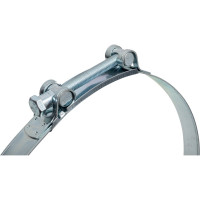 Одноболтовый силовой хомут NOVOCRAFT 290-305 мм, цинк, уп. 2 шт. RZN290305002