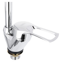 Смеситель для кухни СоюзКран гибкий излив, керамический картридж 40 мм., хром, цинк, SK01-F128 567-079