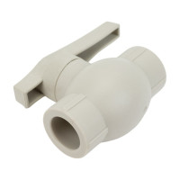 Шаровой кран VALFEX 20, серый 10144020Г