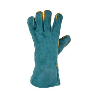 Спилковые краги FOXWELD зеленые 6323