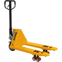 Гидравлическая тележка RHIHO Plus с короткими вилами и резиновыми колесами 80SRDP