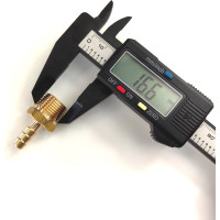 Штуцер пневмо 3/8"НРх6 мм Профитт 9276652