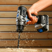 Аккумуляторная бесщеточная дрель-шуруповерт DEKO Sharker 20В, 1х3.0 Ач 063-4037