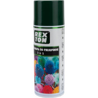 Грунт-эмаль по ржавчине 3 в 1 REXTON (зеленый; аэрозоль; 520 мл) RT-150.50