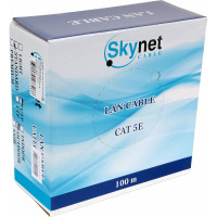 Кабель SkyNet Standart UTPoutdoor 4x2x0,48 медь FLUKETEST категории 5e одножильный 100м box черный CSS-UTP-4-CU-OUT/100