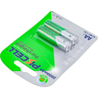 Никель-металлогидридный аккумулятор PKCELL NI-MH RTU AA2600-2B тип - AA 2 шт в блистере NI-MH RTU