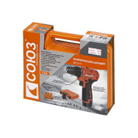 Аккумуляторная дрель-шуруповерт Союз ДШС-12-1Л