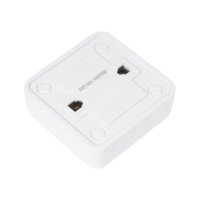 2-клавишный выключатель TANGO белый открытой проводки 10А, 250В 1007252