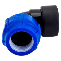 Компрессионный отвод VALFEX ПНД, с внутренней резьбой, 32x1 1/4" 1210012332114