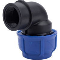 Компрессионный отвод VALFEX ПНД, с внутренней резьбой, 50x1 1/4" 1210012350114