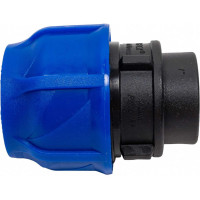 Компрессионная соединительная муфта VALFEX ПНД, с внутренней резьбой, 40x1" 121001240100