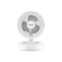 Настольный вентилятор с аккумулятором Timberk белый T-DF422