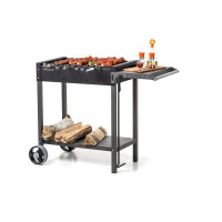 Мангал передвижной с боковой полкой GRATAR МАН 202