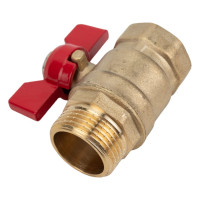 Шаровой кран ProfECO 3/4 ВР-НР, муфтовый, бабочка, Ду20, Ру20 11Б27п1 PE-34FMB