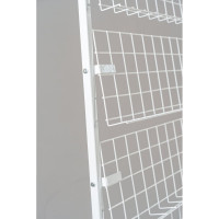 Стеллаж для печатной продукции с сетчатыми полками ПК МАГС П7 СКЛ01-00002