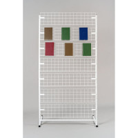 Стеллаж для печатной продукции с сетчатыми полками ПК МАГС П7 СКЛ01-00002