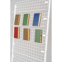 Стеллаж для печатной продукции с сетчатыми полками ПК МАГС П7 СКЛ01-00002