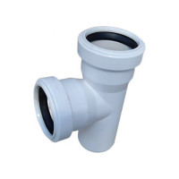 Тройник ХЕМКОР НПВХ 50x50 87 градусов ВК ШУМЭКС 2391061 46597