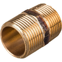Ниппель Viega НН, 1", бронза, равнопроходной 266608