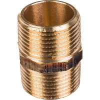 Ниппель Viega НН, 1", бронза, равнопроходной 266608