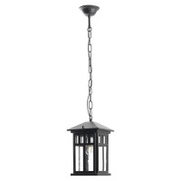 Садово-парковый светильник FERON PL675 на цепочке 60W 230V E27, черный 11690