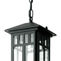 Садово-парковый светильник FERON PL675 на цепочке 60W 230V E27, черный 11690