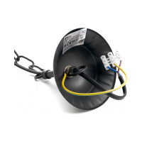 Садово-парковый светильник FERON PL675 на цепочке 60W 230V E27, черный 11690