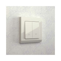 Выключатель жалюзи WERKEL W1124503 слоновая кость a051474