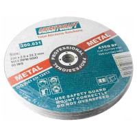 Диск отрезной по металлу 230x2.0x22.2 мм, 10 шт Orientcraft OC2302022210