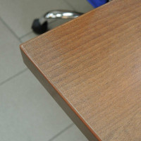 Эргономичный стол ФЕЛИКС 160x120x74.5 см миланский орех светлый ПК-ССМ-СТЭ160x120Л/Д-В3-35