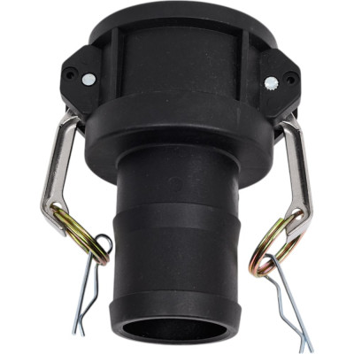 Камлок TITAN LOCK 2in типа С, розетка с хвостовиком (полипроп.) TL200CPP
