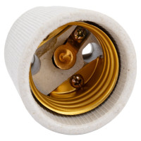 Керамический патрон General Lighting Systems Е40 подвесной белый GLH-E40-CER-H-W 474008