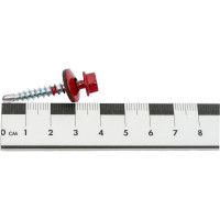 Кровельный саморез КРЕП-КОМП 4,8x35, RAL3011, красно-коричневый, 250 шт. ск353011кф