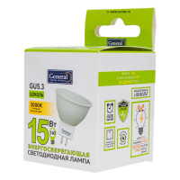 Лампа General Lighting Systems GLDEN-MR16-15-230-GU5.3-3000 661070