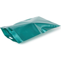 Пакет PACK INNOVATION с замком зиплок, 15x22 см, 60 мкм, с подвесом, зеленый, 100 шт IP0CG152260-1