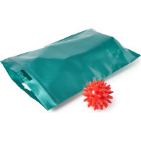 Пакет PACK INNOVATION с замком зиплок, 15x22 см, 60 мкм, с подвесом, зеленый, 100 шт IP0CG152260-1