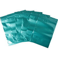 Пакет PACK INNOVATION с замком зиплок, 15x22 см, 60 мкм, с подвесом, зеленый, 100 шт IP0CG152260-1