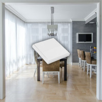 Дистанционный 1-клавишный выключатель GRITT Elegance белый, без реле 12001