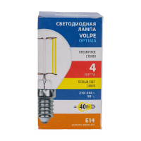 Светодиодная лампа Volpe LED-G45-4W/3000K/E14/CL/SLF UL-00008312