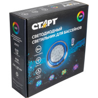 Подводный светодиодный светильник СТАРТ с пультом ДУ СТАРТ 6LED Подводный