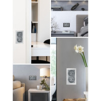 2-местная розетка с/з (механизм) STEKKER  GLS16-7114-03, 250В, 16А с защитной шторкой, серия Катрин 39584