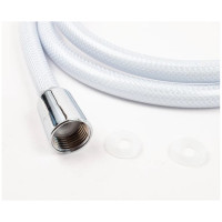Шланг для душа TUBOFLEX 1.5 м ПВХ (белый) ШДПВХTF15белый 4620759669646