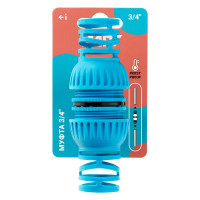 Муфта соединительная для шланга 3/4", пластик/резина MPF ДС.071282