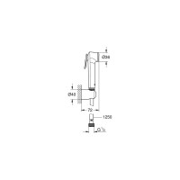 Душевой набор с гигиеническим душем GROHE Tempesta-F 26354000